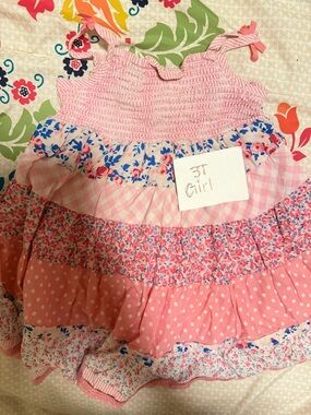 Girls 3T Dress/Sundress Bundle (1989 Place/Gap)
